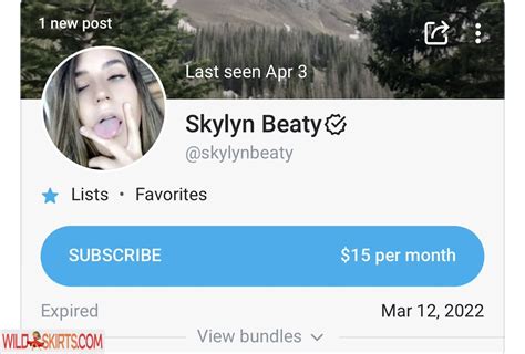 Skylyn Beaty Nude Photos & Videos